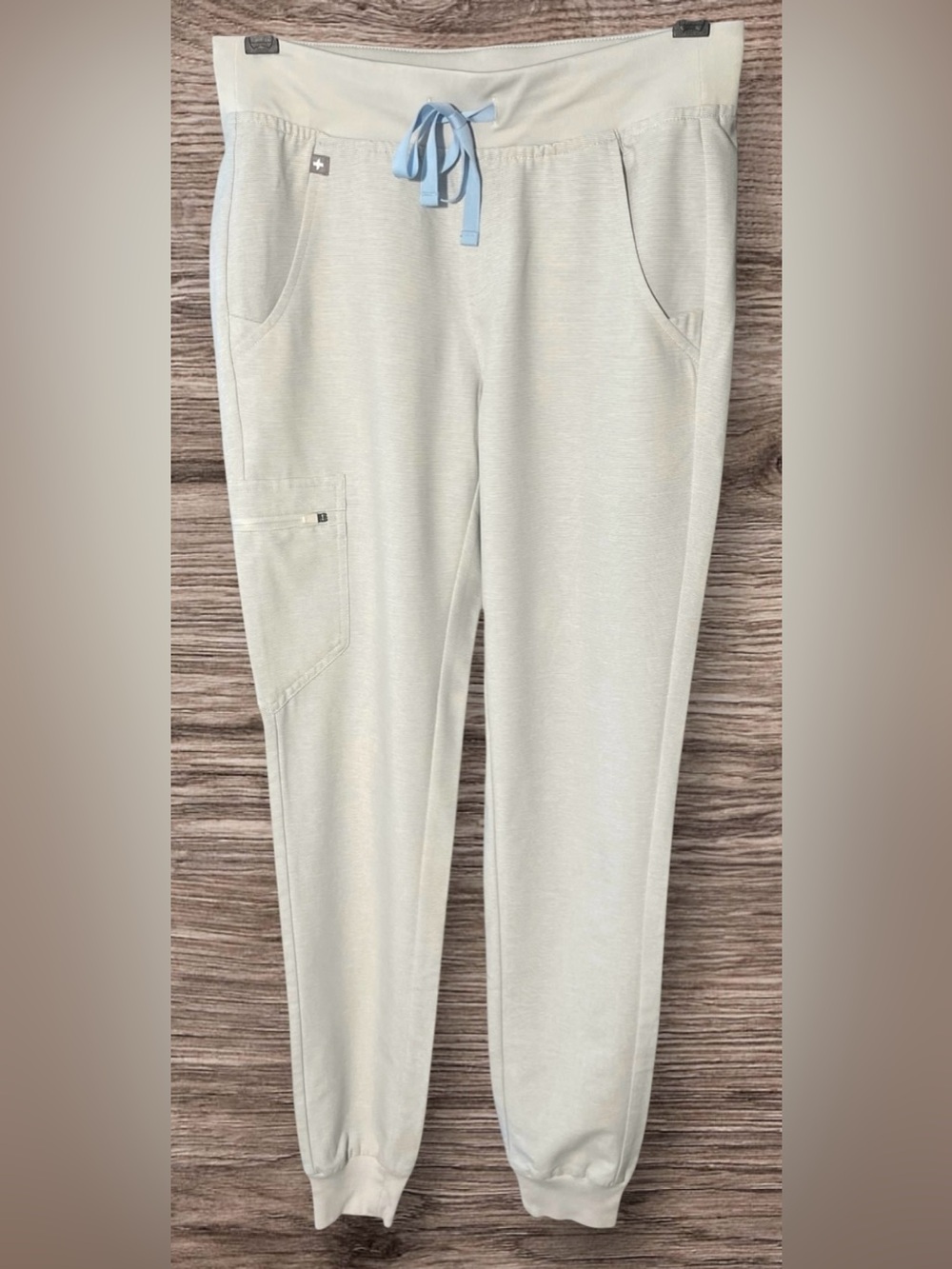 🩶FIGS- Space Gray. Zamora Jogger Scrub Pants. Size-XS-Tall. EUC.